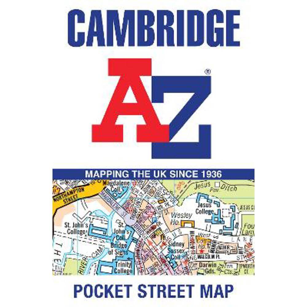 Cambridge A-Z Pocket Street Map (Paperback) - A-Z Maps